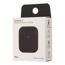 Anti - drop stofdichte Bluetooth oordopjes siliconen hoes voor AirPods 1/AirPods 2 zwart