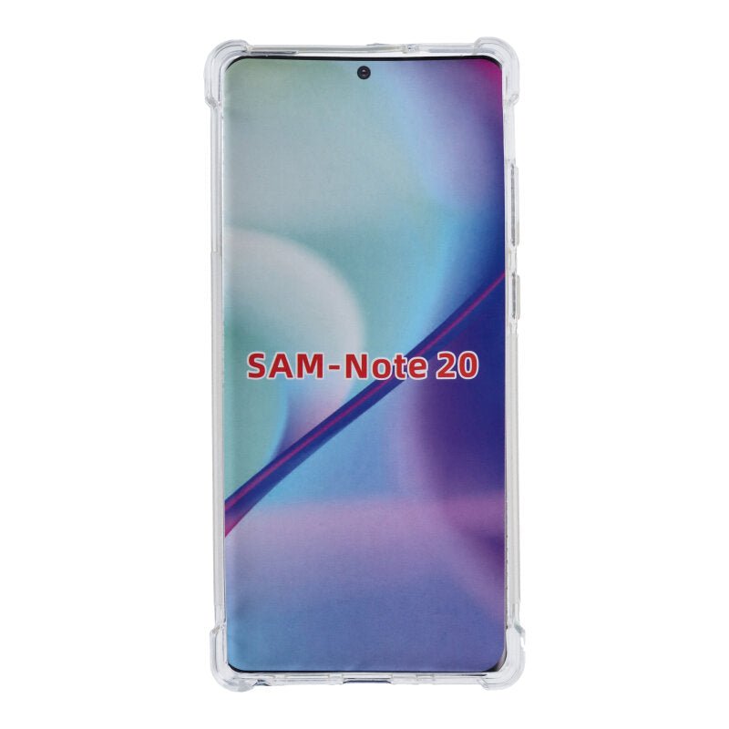 Anti - schok TPU hoes voor Samsung Galaxy Note20/Note20 5G Transparant