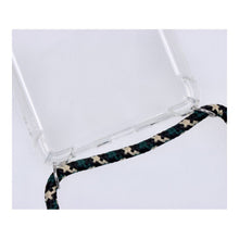 Anti - shock TPU hoesje met groene lanyard voor Samsung Galaxy S20 FE/S20 FE 5G transparant