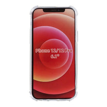 Anti - shock TPU hoesje voor iPhone 12/12 Pro transparant