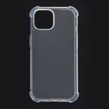 Anti - shock TPU hoesje voor iPhone 15 transparant