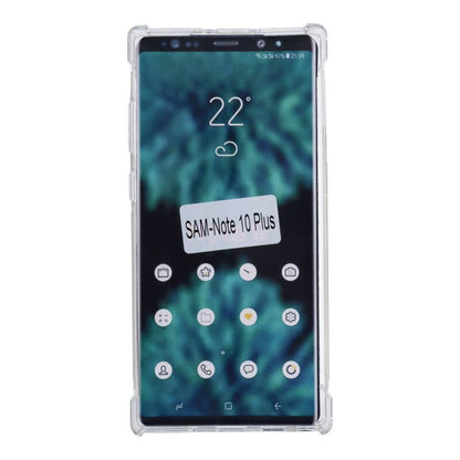 Anti - shock TPU hoesje voor Samsung Galaxy Note 10 Plus transparant