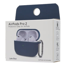 Anti - val siliconen verdikte oordopjes hoesje voor AirPods Pro 2nd Lake Blue