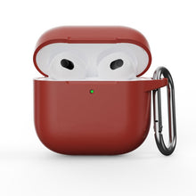 Antival stofdichte siliconen conjoined beschermhoes voor AirPods 4 rood