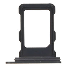 Simkaart houder voor iPhone 16 Pro/16 Pro Max enkele kaartversie zwart titanium origineel
