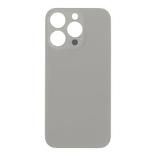Batterij cover met plaklaag voor iPhone 16 Pro Large Hole Natural Titanium OEM