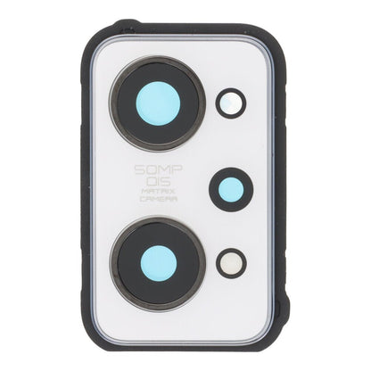 Back camera lens en bezel voor Realme GT2 Paper White (Origineel)