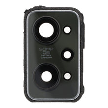Back camera lens en bezel voor Realme GT2 Steel black Origineel - OEM Spares