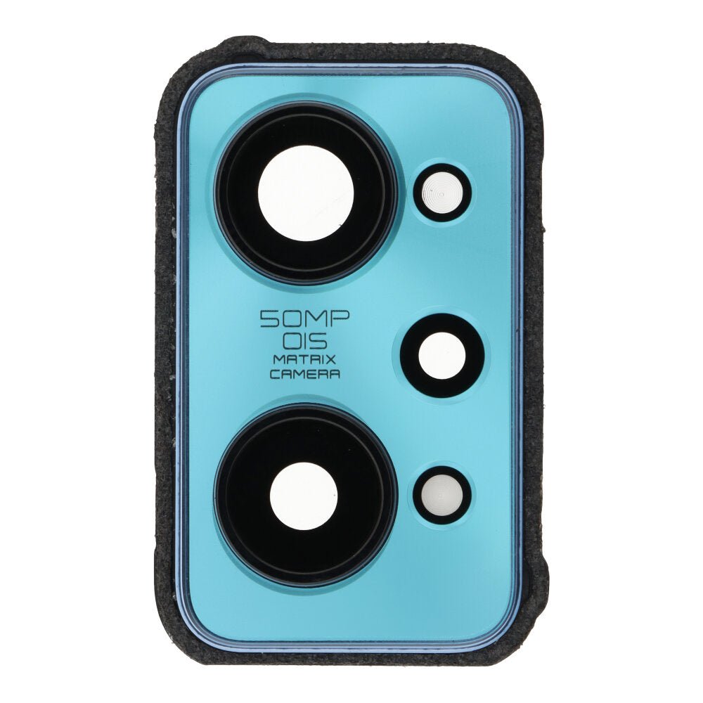 Back Camera Lens en Bezel voor Realme GT2 Titanium Blue (Origineel) - OEM Spares