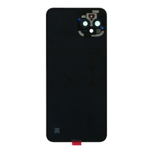 Batterij cover en plaklaag + back camera lens en bezel voor Google Pixel 4 Black (Origineel)