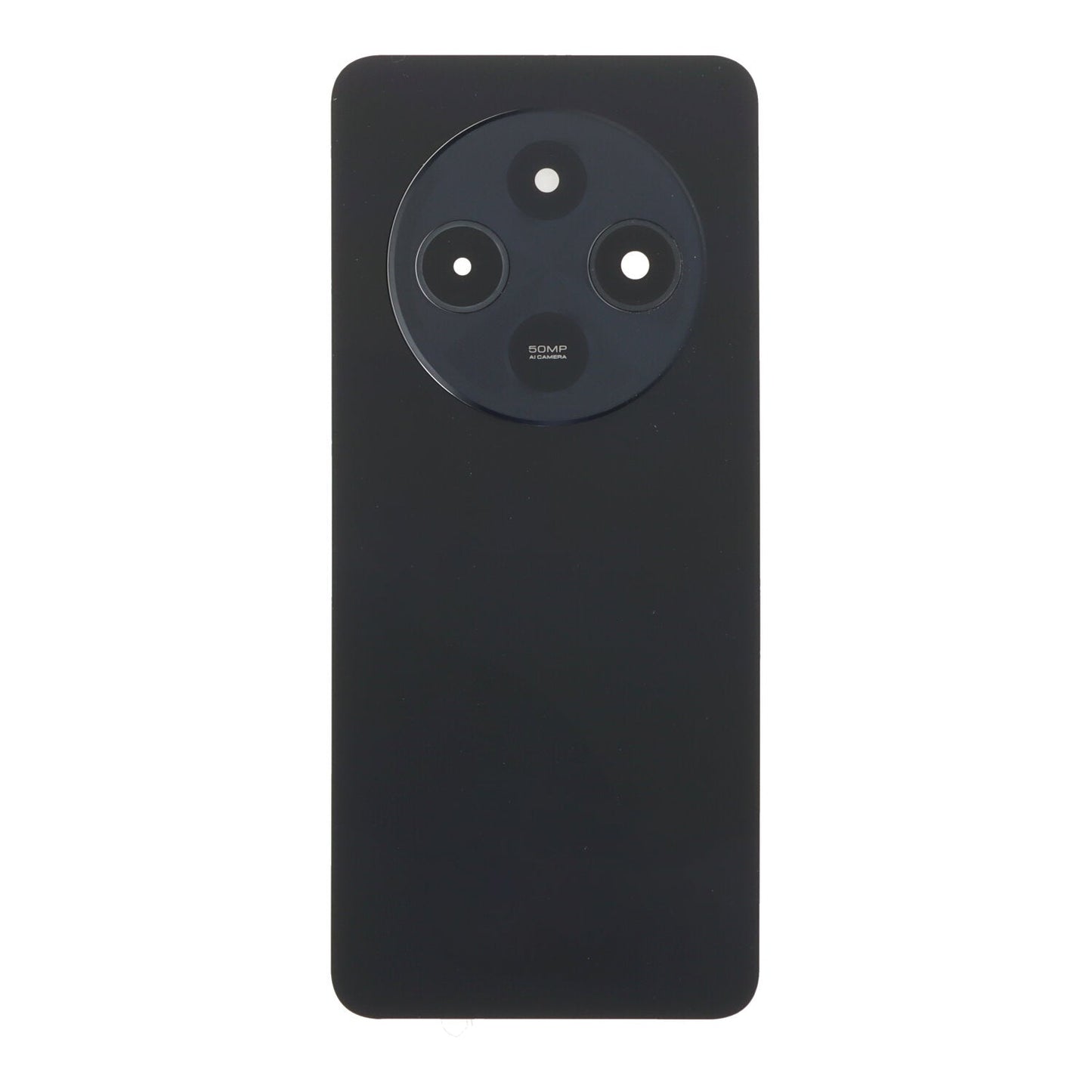 Batterij cover en plaklaag voor Xiaomi Redmi 14C zwart zonder logo OEM
