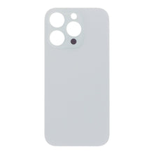 Batterij cover met plaklaag voor iPhone 16 Pro grote opening Wit Titanium OEM