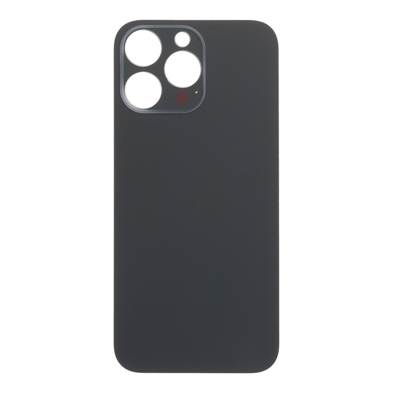 Batterij cover met plaklaag voor iPhone 16 Pro kleine opening Zwart Titanium OEM
