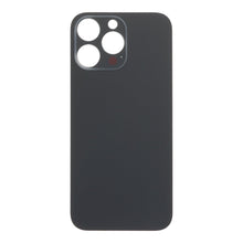 Batterij cover met plaklaag voor iPhone 16 Pro kleine opening Zwart Titanium OEM