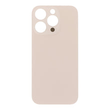 Batterij cover met plaklaag voor iPhone 16 Pro Large Hole desert titanium OEM