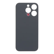 Batterij cover met plaklaag voor iPhone 16 Pro Large Hole Natural Titanium OEM