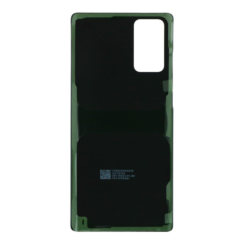 Batterij cover met plaklaag voor Samsung Galaxy Note20/Note20 5G grijs HQ