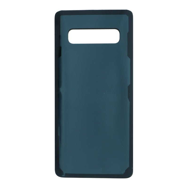 Batterij cover met plaklaag voor Samsung Galaxy S10 wit OEM