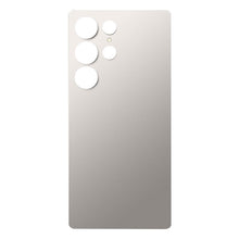 Batterij cover met plaklaag voor Samsung Galaxy S25 Ultra titanium gray HQ