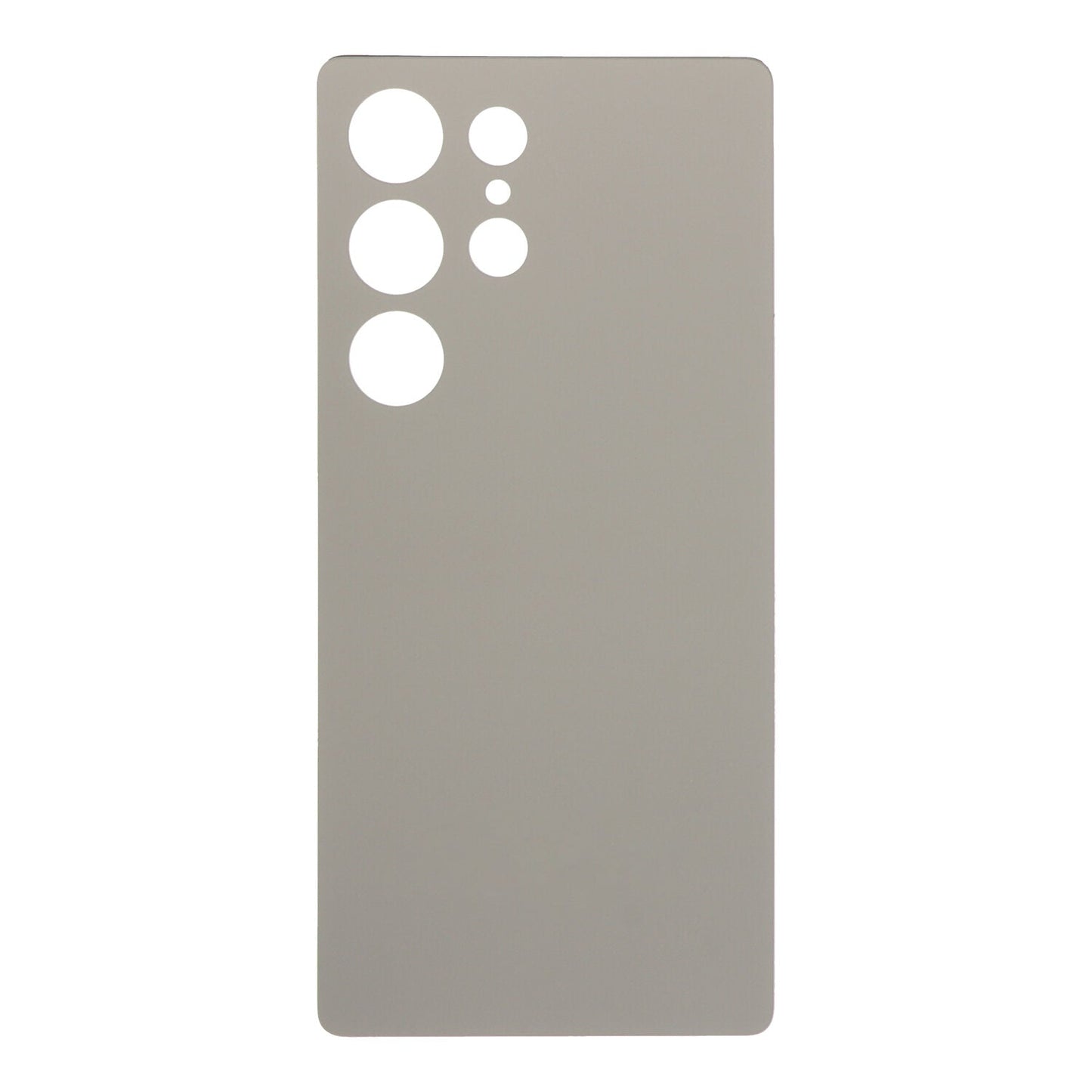 Batterij cover met plaklaag voor Samsung Galaxy S25 Ultra Titanium Gray Origineel