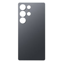 Batterij cover met plaklaag voor Samsung Galaxy S25 Ultra Titanium Jet Black HQ