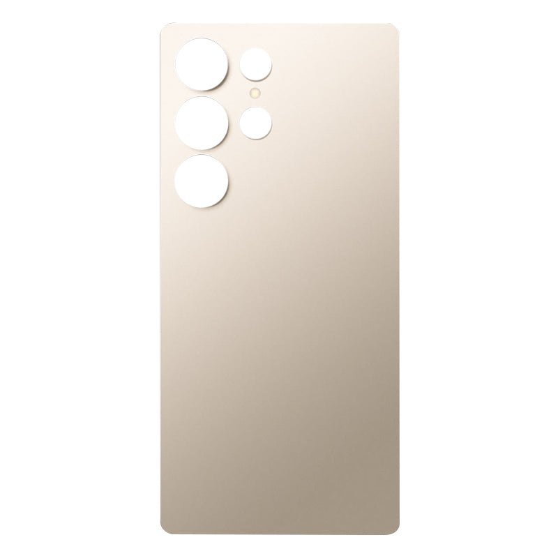 Batterij cover met plaklaag voor Samsung Galaxy S25 Ultra Titanium Pink Gold HQ