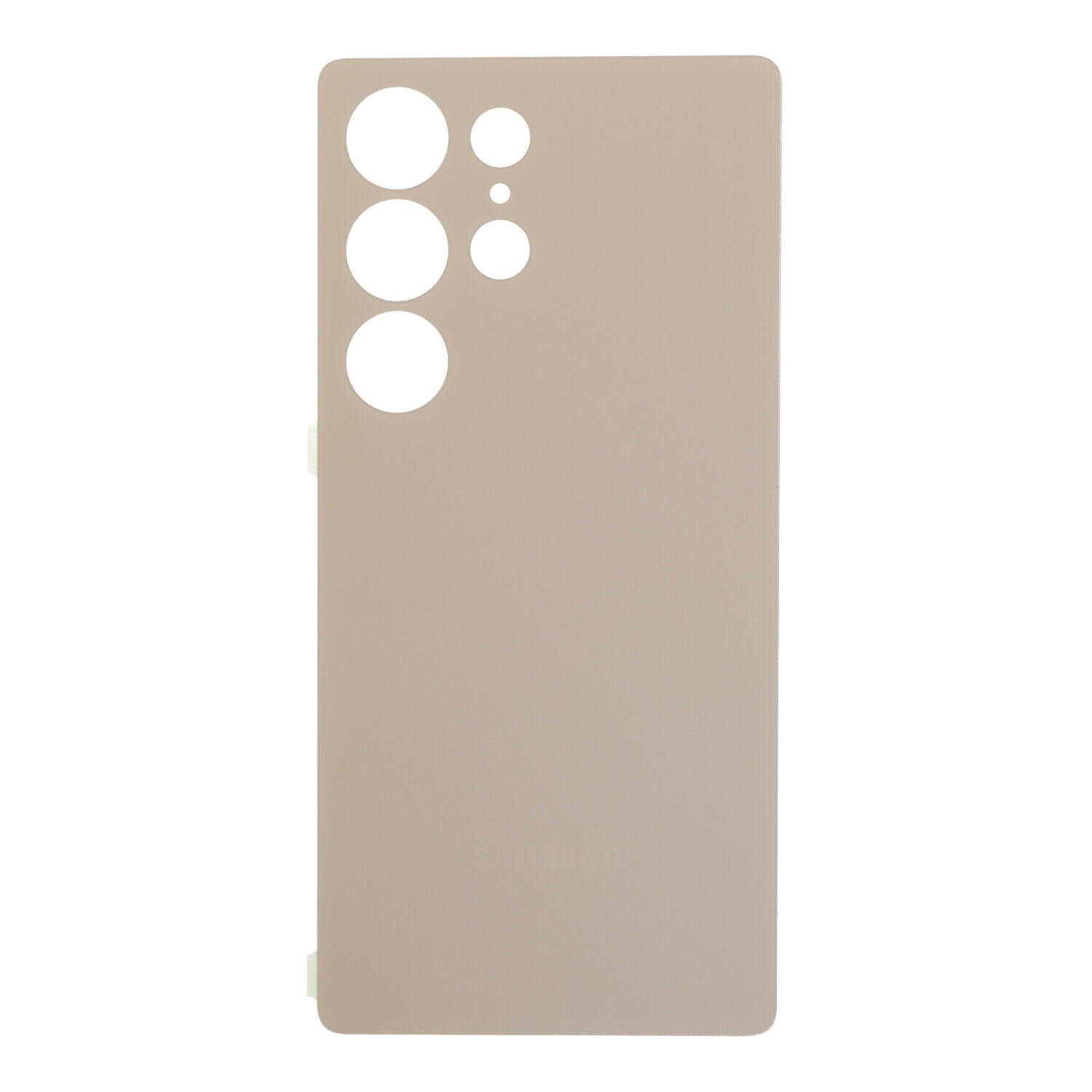 Batterij cover met plaklaag voor Samsung Galaxy S25 Ultra Titanium Pink Gold Origineel