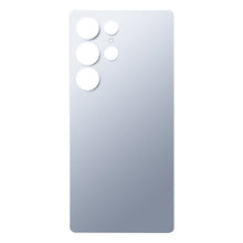 Batterij cover met plaklaag voor Samsung Galaxy S25 Ultra Titanium Silver Blue HQ