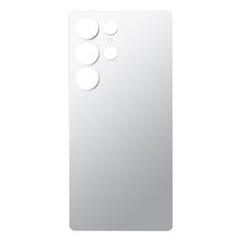 Batterij cover met plaklaag voor Samsung Galaxy S25 Ultra Titanium White Silver HQ