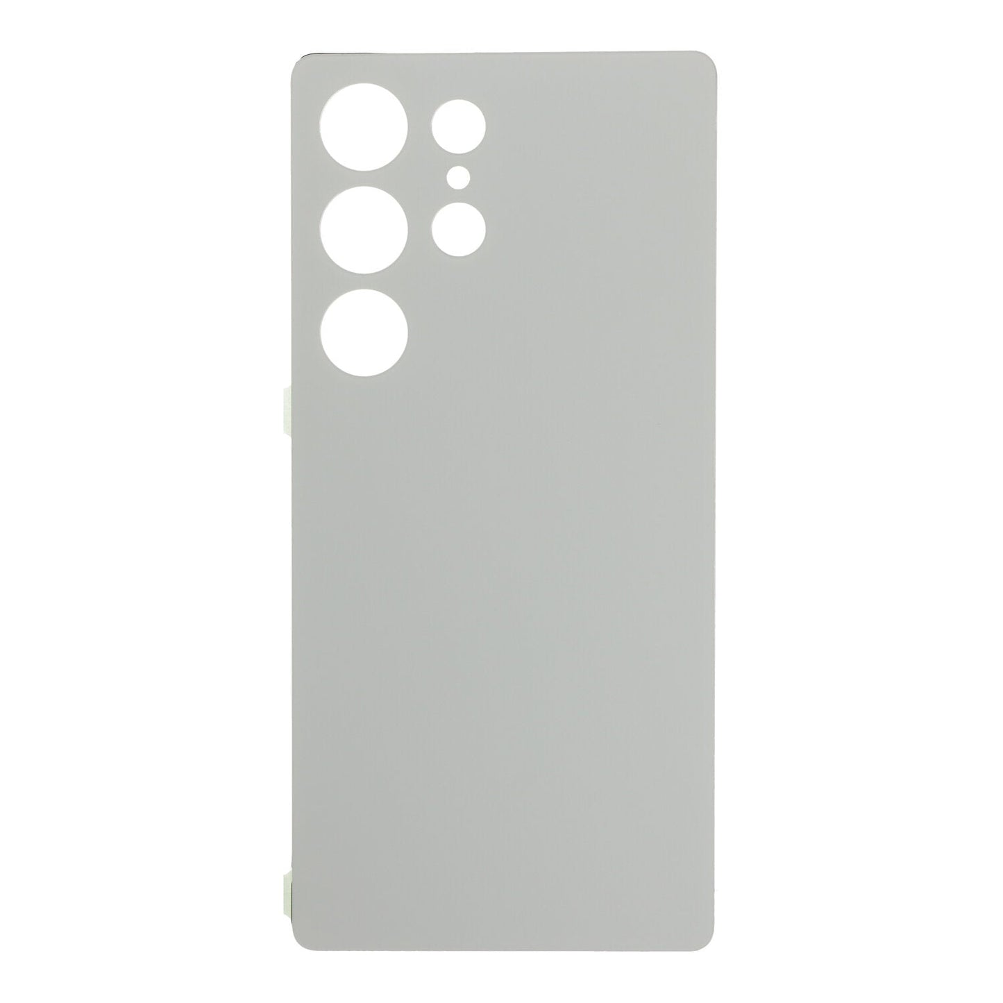 Batterij cover met plaklaag voor Samsung Galaxy S25 Ultra Titanium White Silver OEM