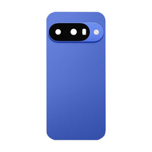 Batterij cover + plaklaag + back camera lens en bezel voor Google Pixel 10 Indigo Blue Origineel