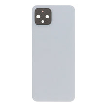 Batterij cover + Plaklaag + Back camera lens en Bezel voor Google Pixel 4 White OEM
