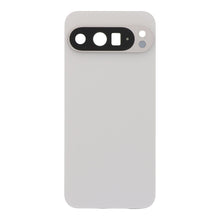 Batterij cover + plaklaag + back camera lens en bezel voor Google Pixel 9 Pro XL Porcelain Origineel - OEM Spares