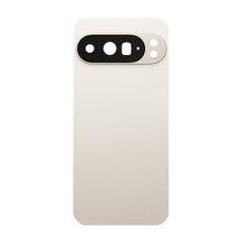 Batterij cover + plaklaag batterij cover + back camera lens en bezel voor Google Pixel 10 Pro XL Porcelain (Origineel)