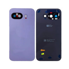 Batterij cover + plaklaag voor batterij cover + Back camera lens en bezel voor Google Pixel 9a Iris HQ