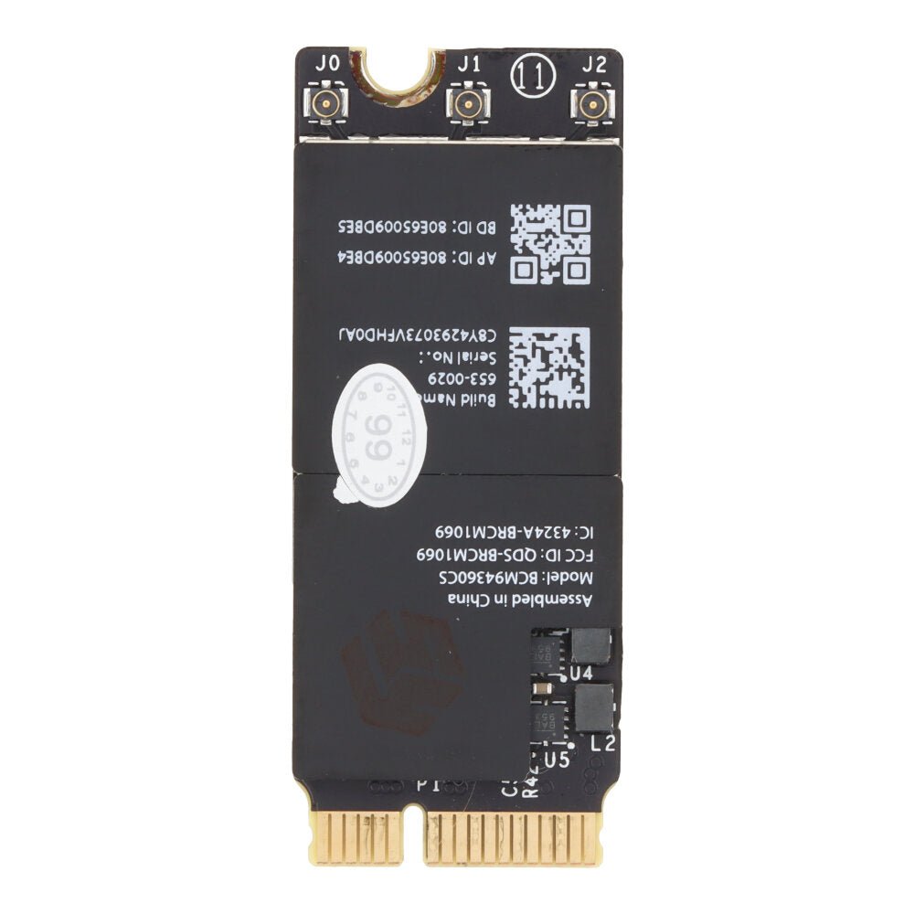 BCM94360CS Wireless/Bluetooth netwerkkaart voor MacBook Retina Pro 15.4" A1398/MacBook Retina Pro 13.3" A1502 2013 - 2014 Origineel