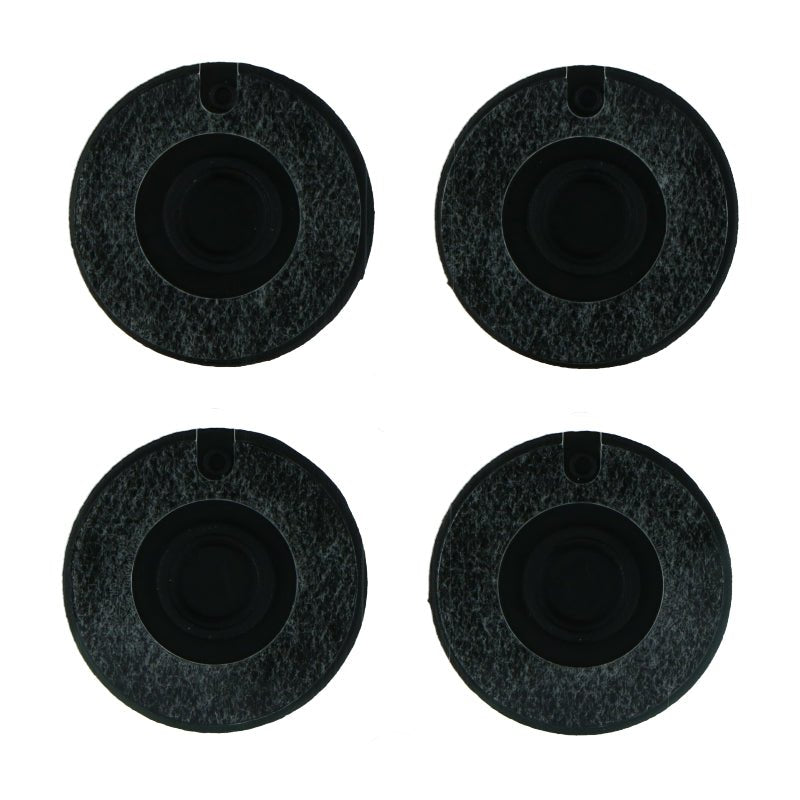 Bodemkoffer Rubber Voetjes voor MacBook Pro 17" A1297/Pro 13.3" A1278/Pro 15.4" A1286 Origineel 4 stuks in één set