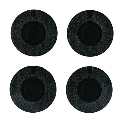 Bodemkoffer Rubber Voetjes voor MacBook Pro 17" A1297/Pro 13.3" A1278/Pro 15.4" A1286 Origineel 4 stuks in één set