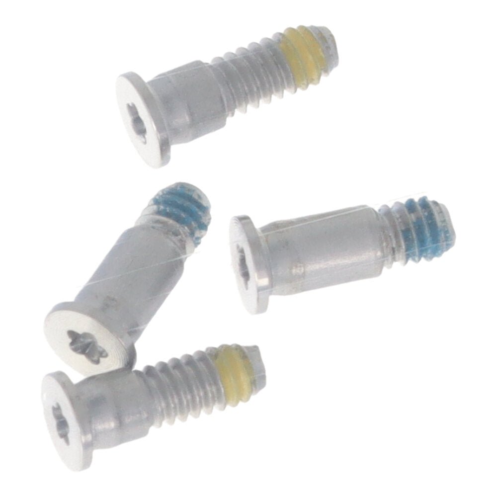 Bodemschroef voor MacBook Air 13.3" M2 A2681 Zilver Origineel 4 stuks in één set