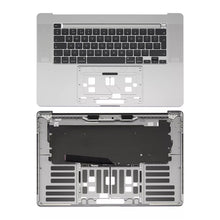 Bovenste behuizing met toetsenbord voor MacBook Pro 16" 2019 A2141 VK versie zilver Origineel