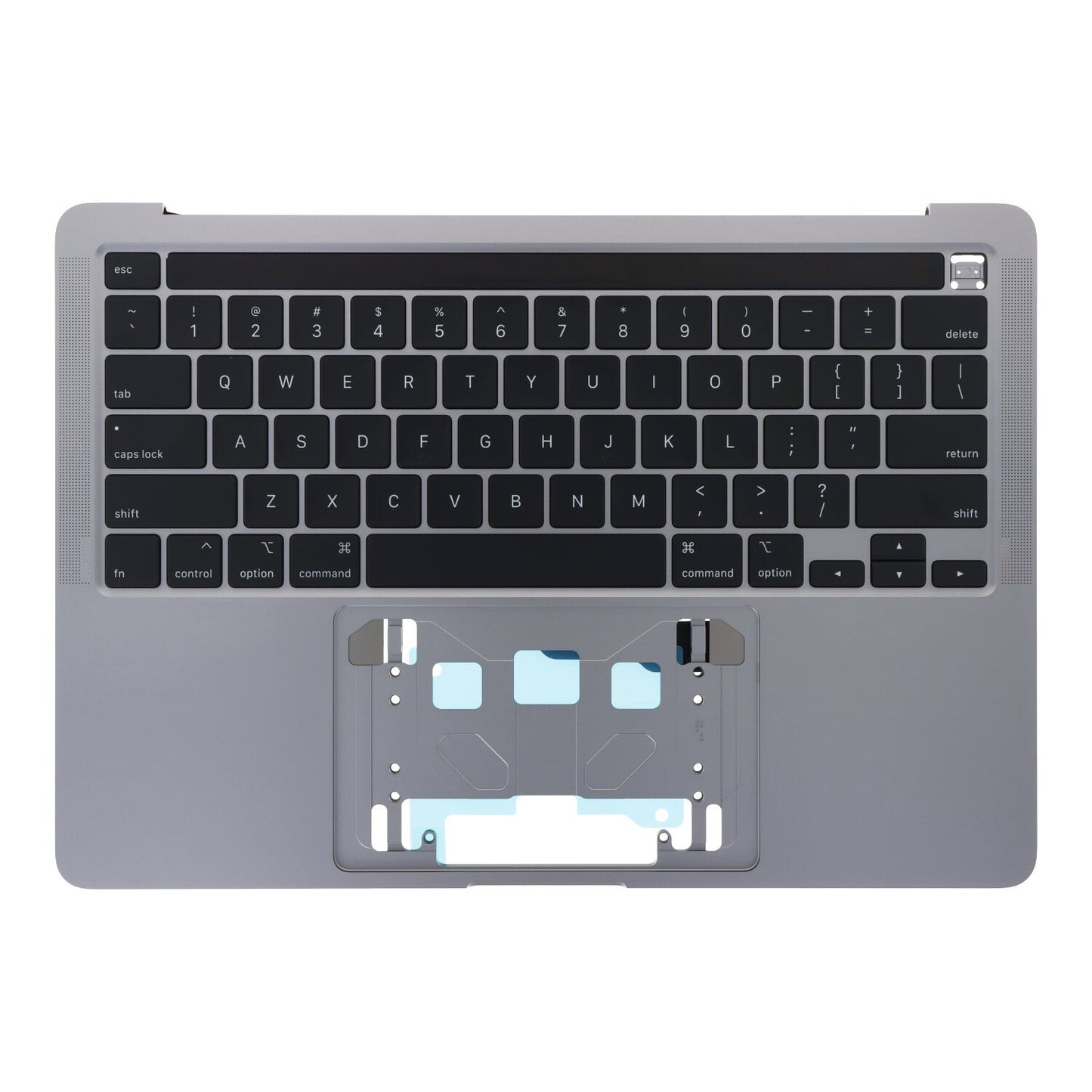 Bovenste Behuizing + Toetsenbord met Touch Bar voor MacBook Pro Retina 13.3" A2251 USA Versie Grijs Origineel