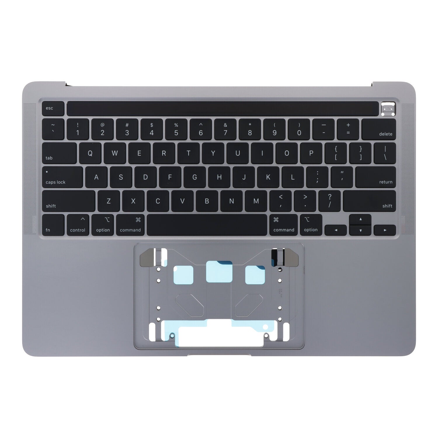 Bovenste Behuizing + Toetsenbord met Touch Bar voor MacBook Pro Retina 13.3" A2251 USA Versie Grijs Origineel