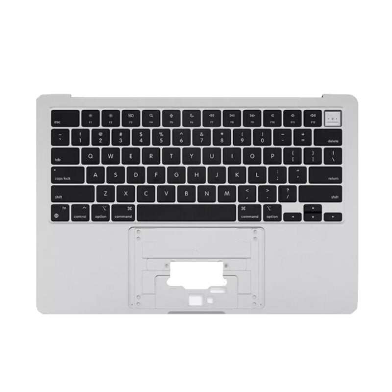 Bovenzijde behuizing + toetsenbord voor MacBook Air 13.3" M2 A2681 USA versie Zilver Origineel