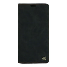 CaseMe - 013 PU + PC Business Style Vintage Matte Horizontal Flap Leren Hoesje voor iPhone 11 Pro Max Black