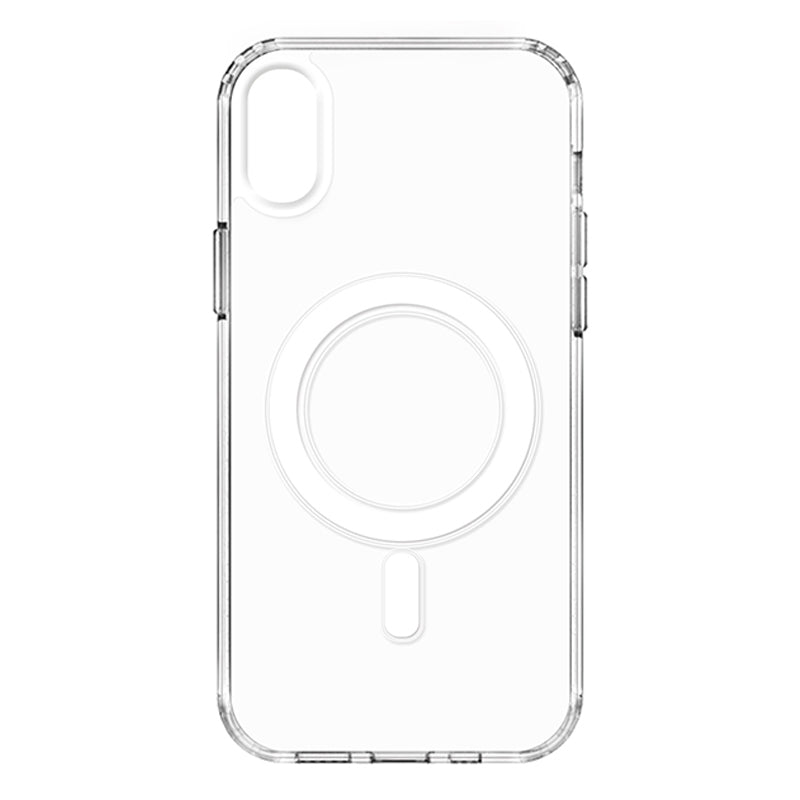 Clear MagSafe anti - shock TPU case voor iPhone XR met doos verpakking
