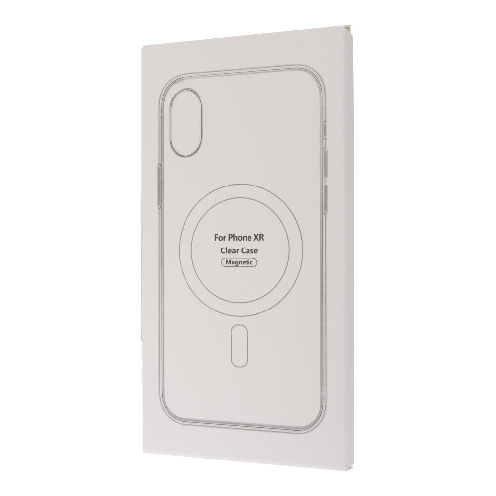 Clear MagSafe anti - shock TPU case voor iPhone XR met doos verpakking