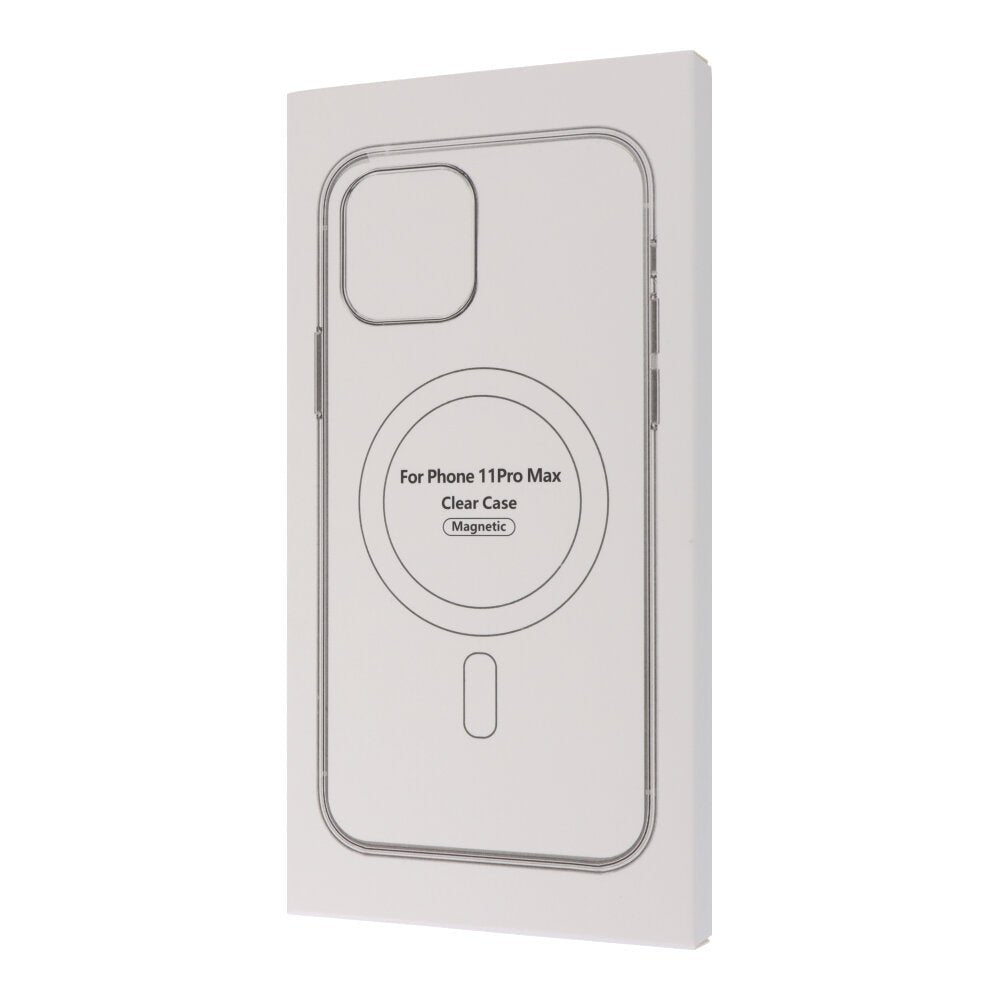 Clear MagSafe anti - shock TPU hoesje voor iPhone 11 Pro Max met doos verpakking