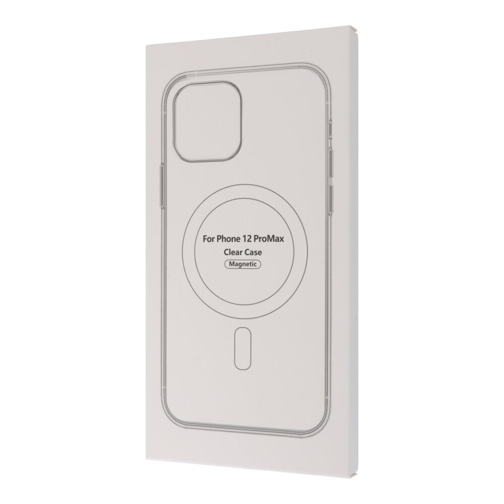 Clear MagSafe anti - shock TPU hoesje voor iPhone 12 Pro Max met doos verpakking
