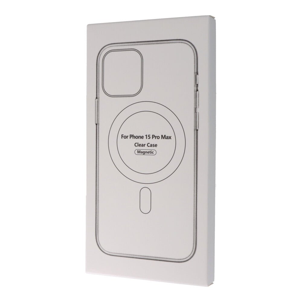 Clear MagSafe anti - shock TPU hoesje voor iPhone 15 Pro Max met doosverpakking