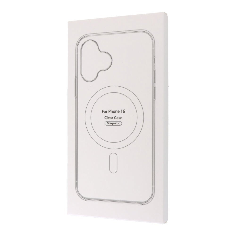 Clear MagSafe Anti - Shock TPU Hoesje voor iPhone 16 met Verpakking